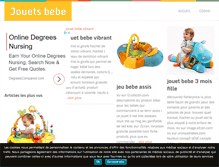 Tablet Screenshot of la-vie-du-jouet.fr